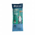 MERIDA TOP sáčky 7-10 l, bílé, zatahovací, parfémované, 25 ks/role